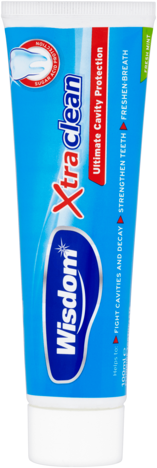 Wisdom Xtra Clean Toothpaste Tube